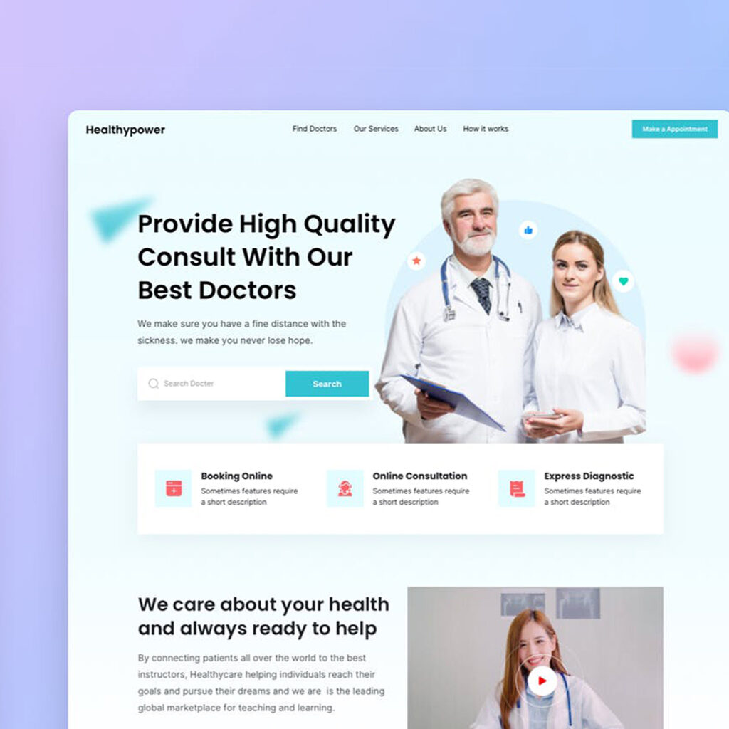 Siti web per studi medici: professionalità e prenotazioni online